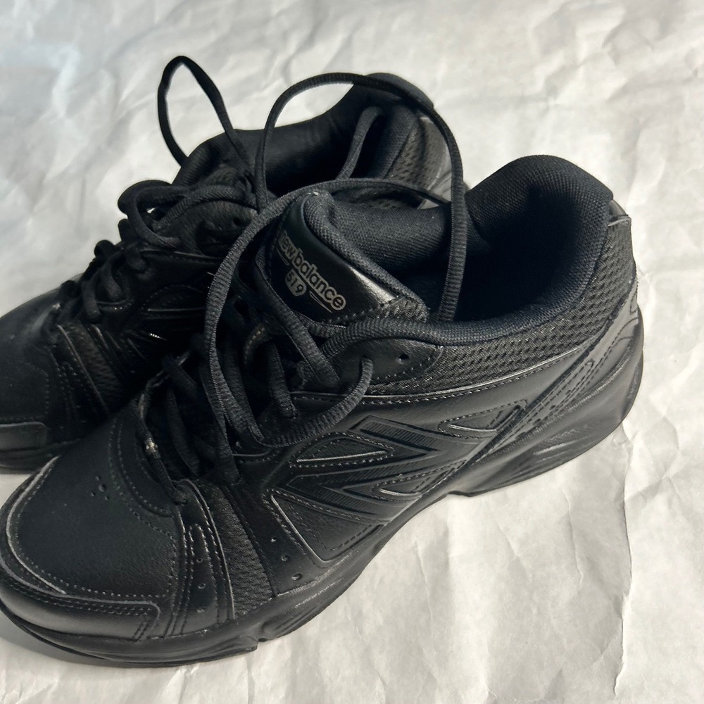 New Balance 519 Walking Shoes ABZORB Cushioned Comfort MX519BK Size 8